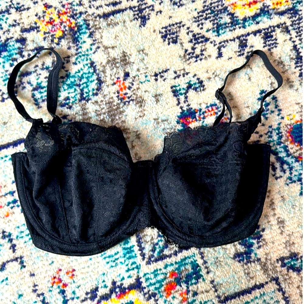 Panache Envy Balconnet Bra 32G Black